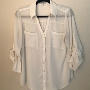 Express Portofino Button Up